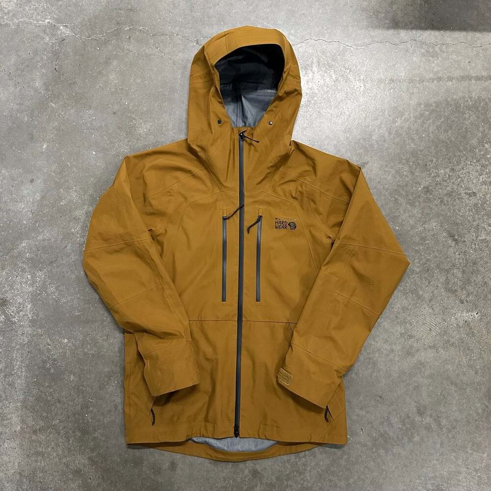 Mountain Hardwear Gore-Tex Recco Jacket Men’s Small Waterproof Hooded Shell